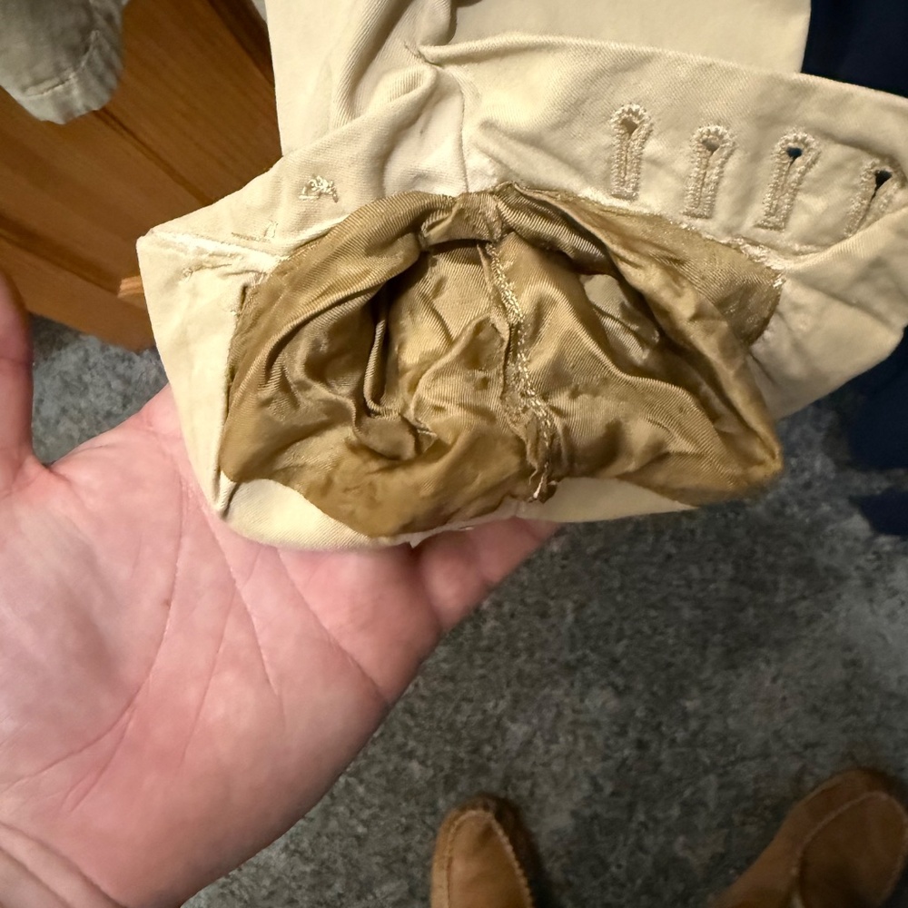 Polo Ralph Lauren Khaki Cotton Unlined Sport Jacket - Picture 6 of 13